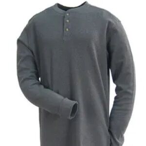 Northeast outfitters men’s 1/4 button thermal top
